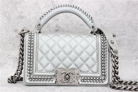 chanel boy handle|chanel top handle bag small.